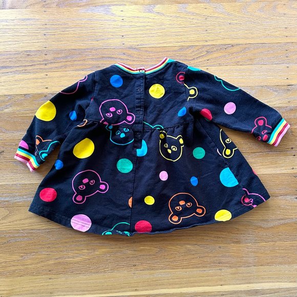 Why and 1/2 Bear & Polka Dot Dress - Picture 2 of 2